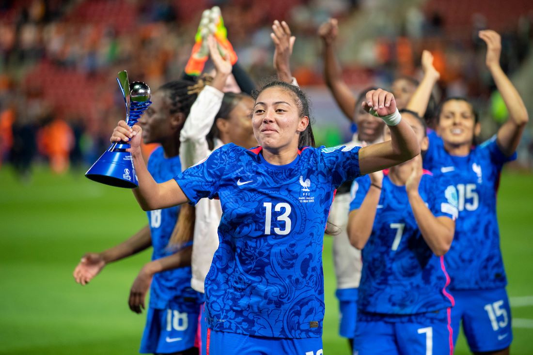 Francia venció a Holanda en WEURO2022 q/f