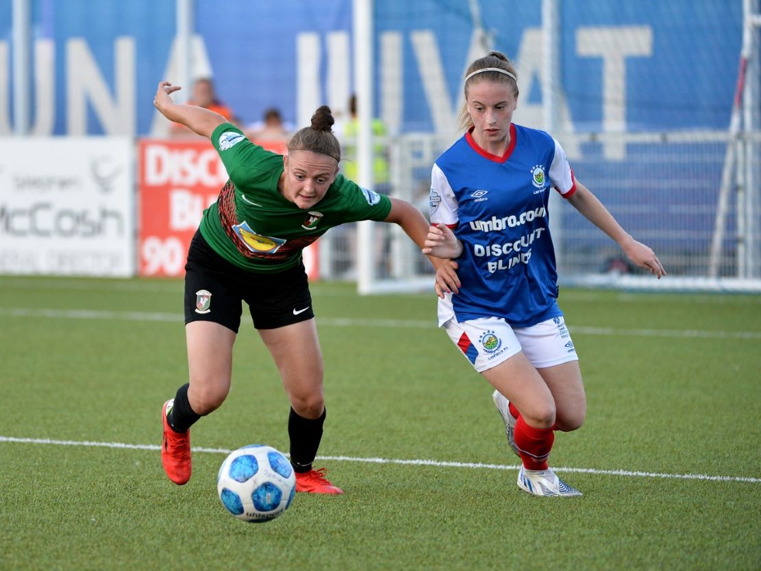 Linfield defeated by Glentoran Women, 