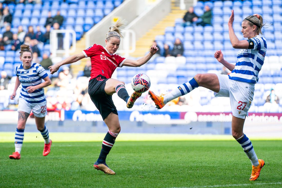 Reading's new signing, Diane Caldwell 