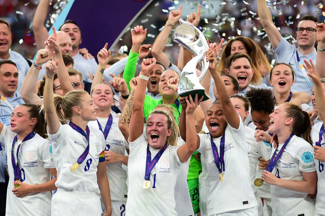 Campeonas de la Eurocopa Femenina de la UEFA 