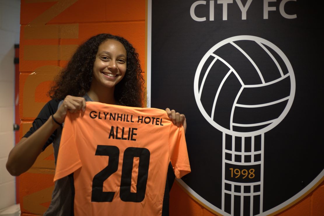 Glasgow City new signing Aliyaah Allie 