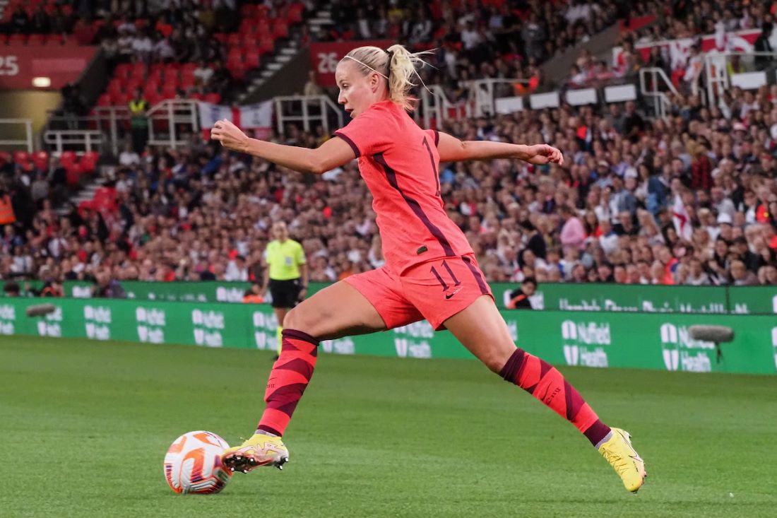 Beth Mead played a part in three England goals