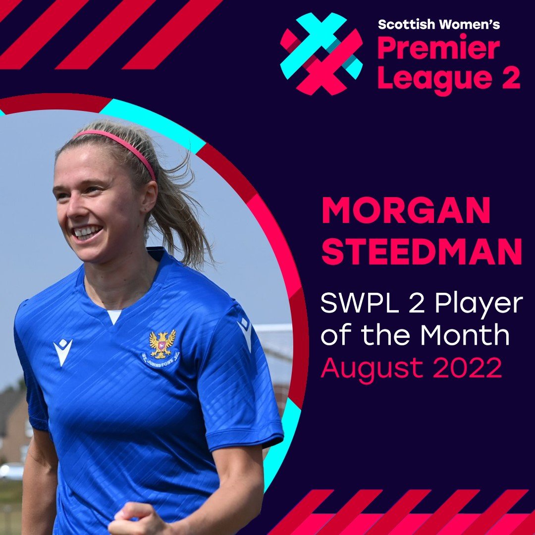 SWPL 2 Player of the Month - Morgan Steedman