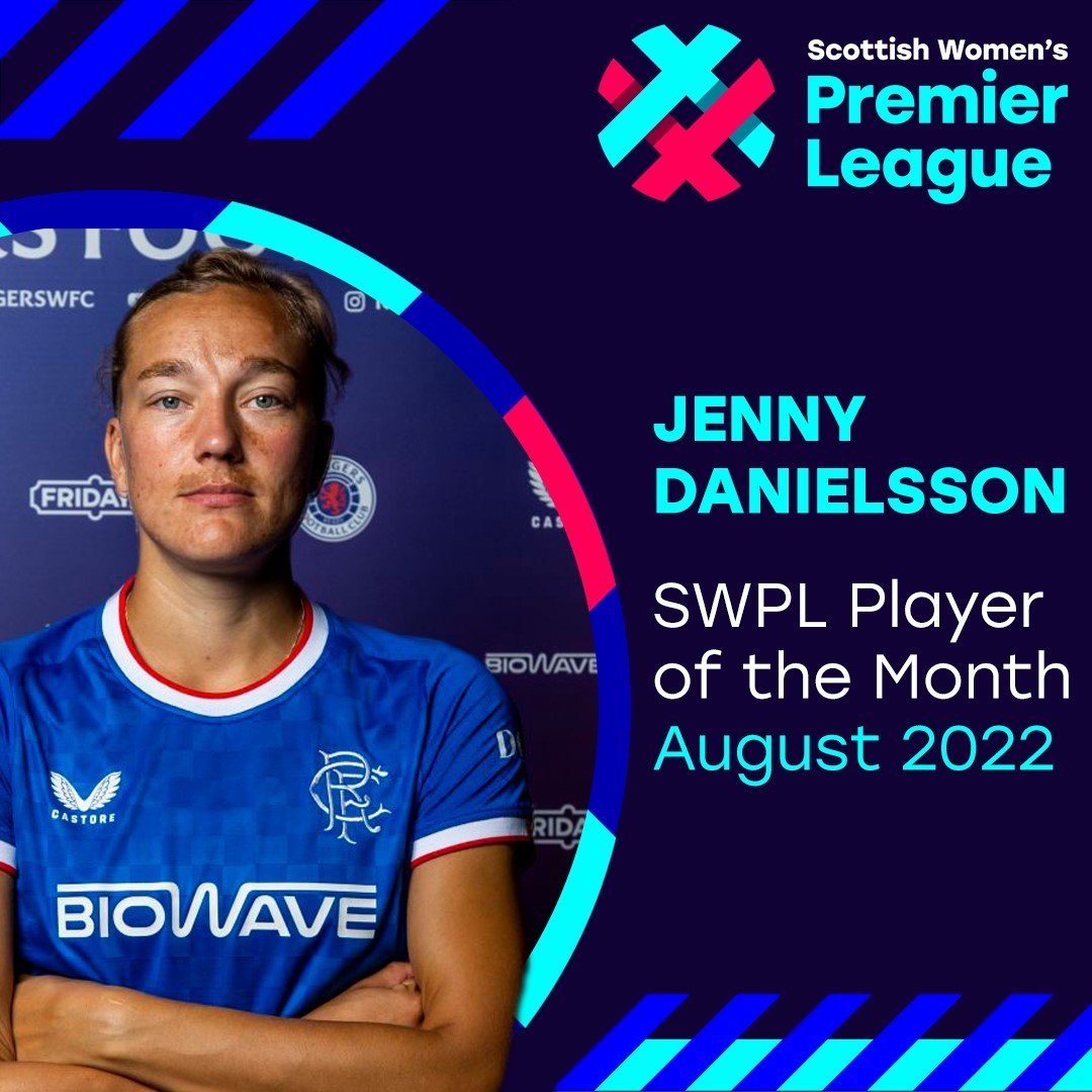 SWPL Player of the Month - Jenny Danielsson