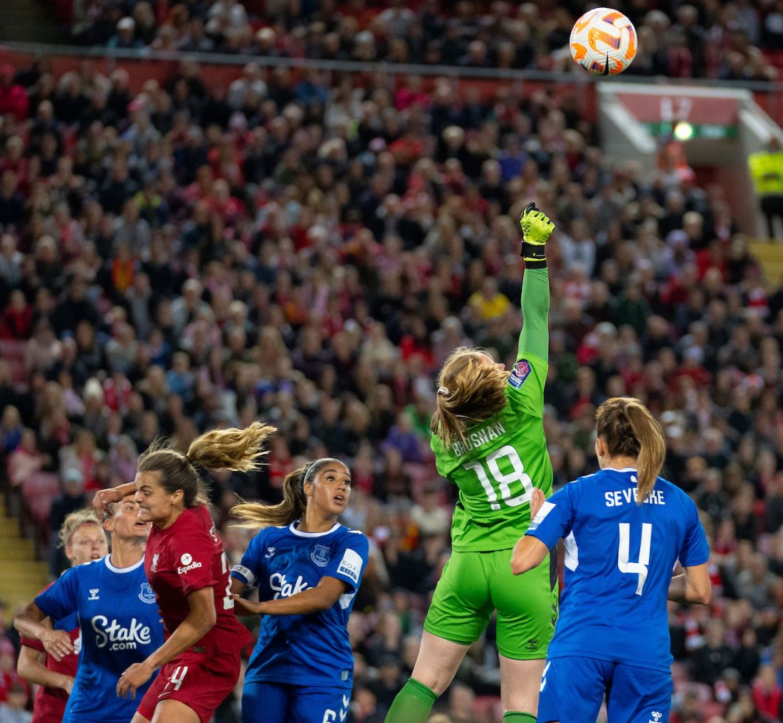 Liverpool v Everton - Barclays Womens Super League - Anfield