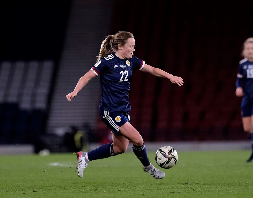 erin cuthbert scored for scotland