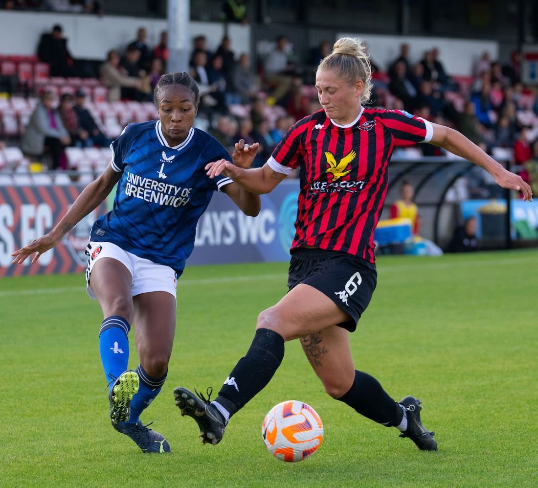 Lewes v Charlton Athletic - FA Womens Continental League Cup 