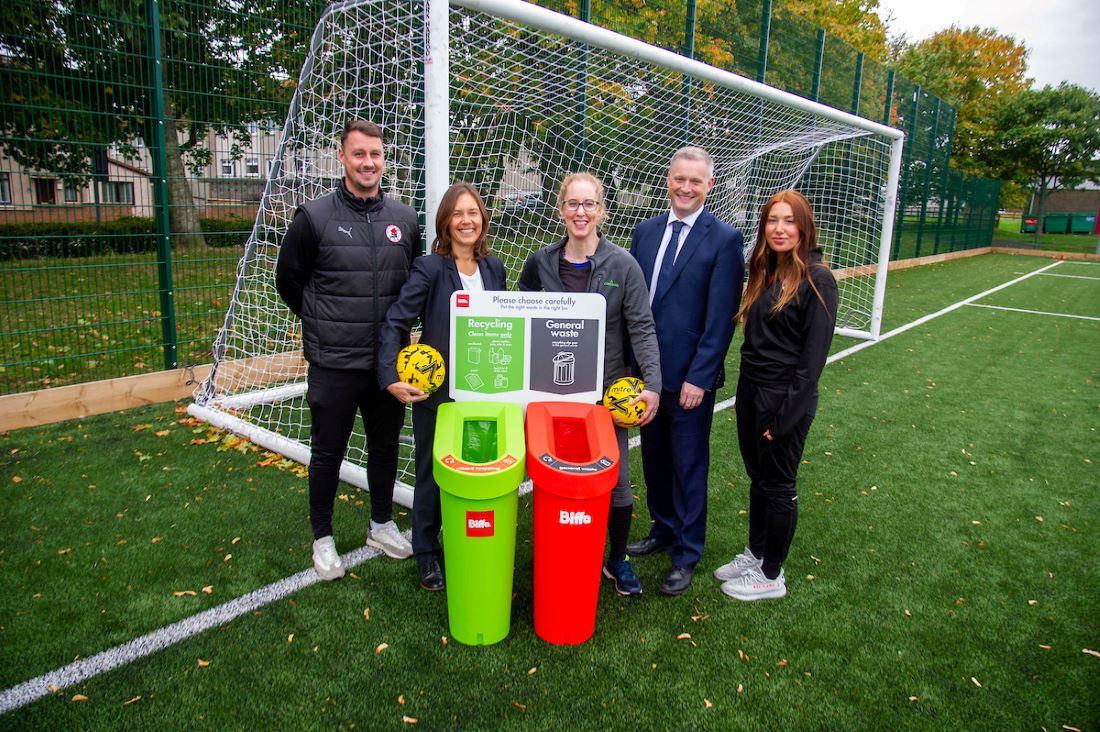 Biffa will launch a major new initiative to support grassroots women’s football clubs to improve their recycling and lay groundwork for the Deposit Return Scheme