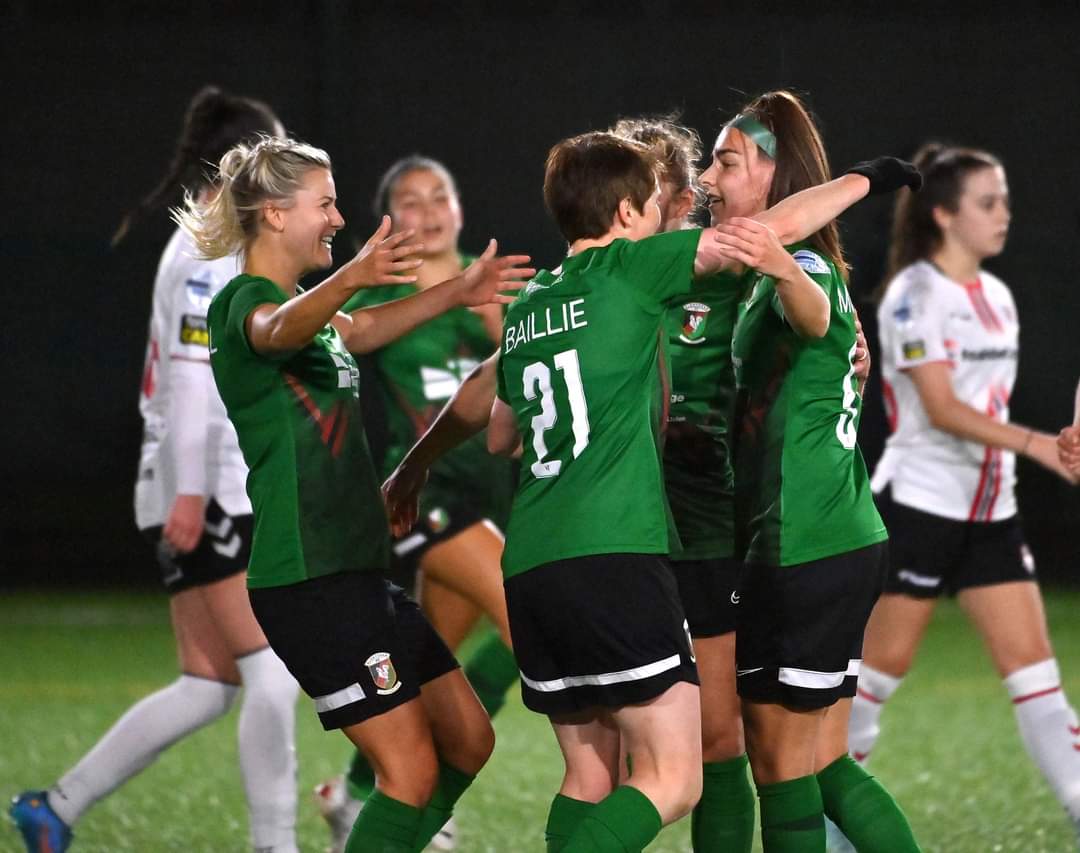 Glentoran Women beat Linfield