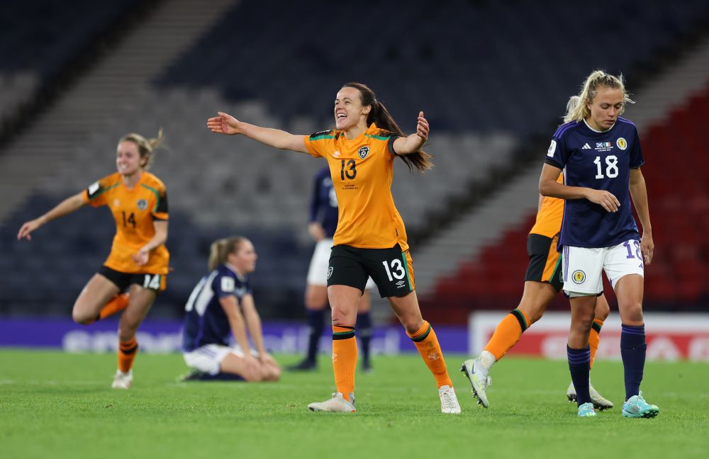 Scotland v Republic of Ireland: 2023 FIFA Women's World Cup - Play-Off