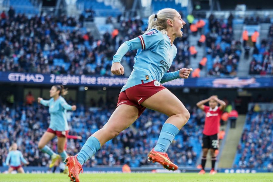 Manchester United - Barclays FA Womens Super League - Etihad Stadium