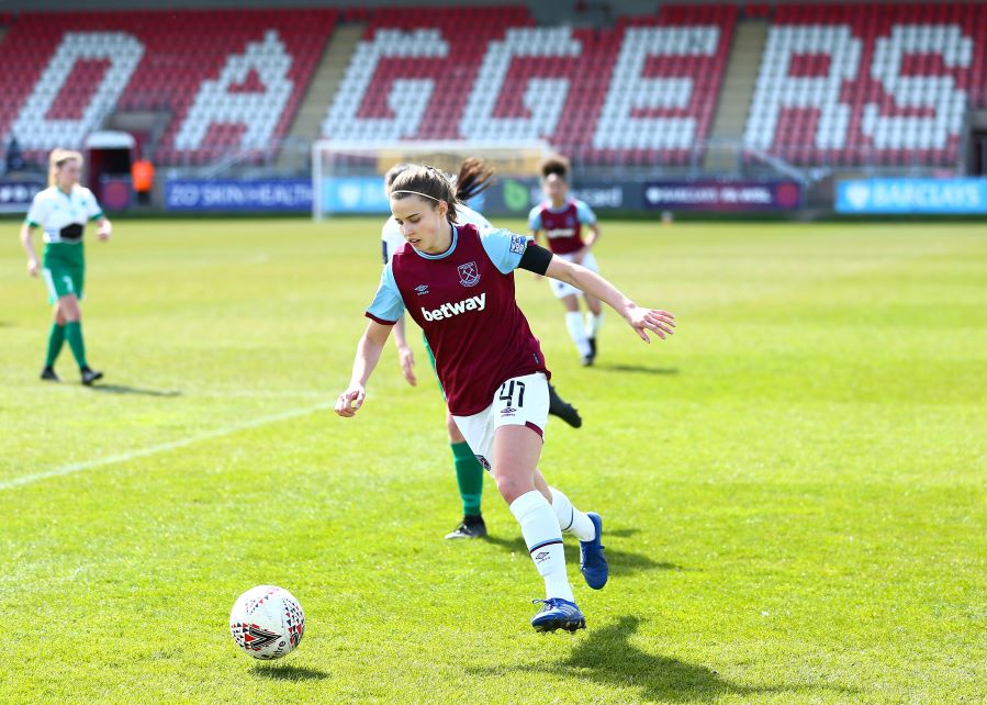 Anouk Denton of West Ham United