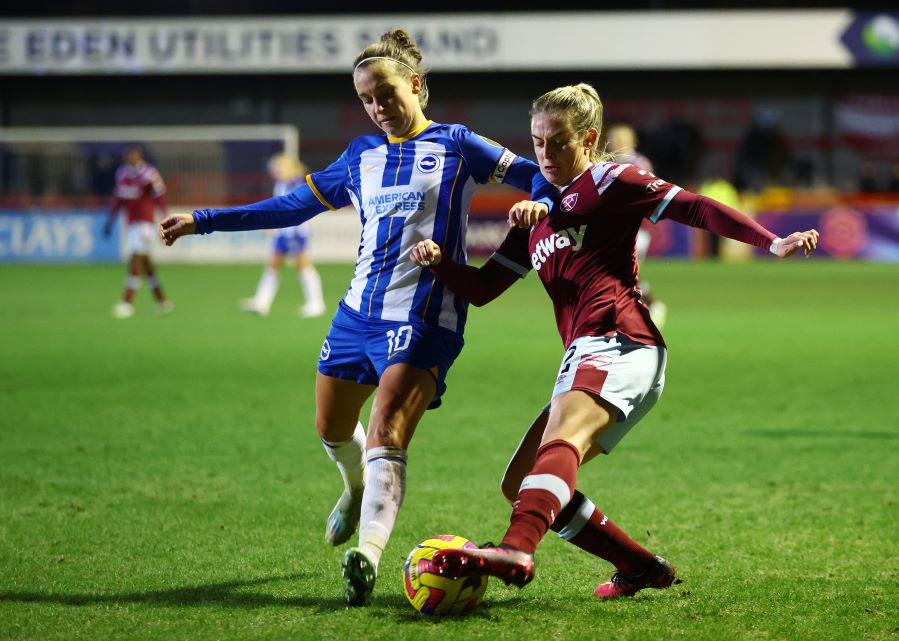 Brighton & Hove Albion - Femenino v West Ham United - Femenino - Copa de la liga Continental Tires femenina de la FA