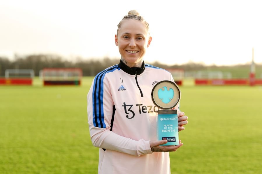 Leah Galton Barclays Superliga Femenina jugadora del mes
