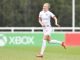 Aggie Beever-Jones scored for England U-23s