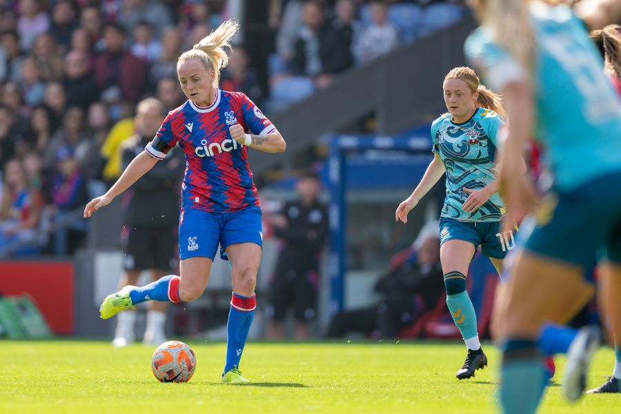 Crystal Palace and Southampton- Barlclays FA Womens Championship -