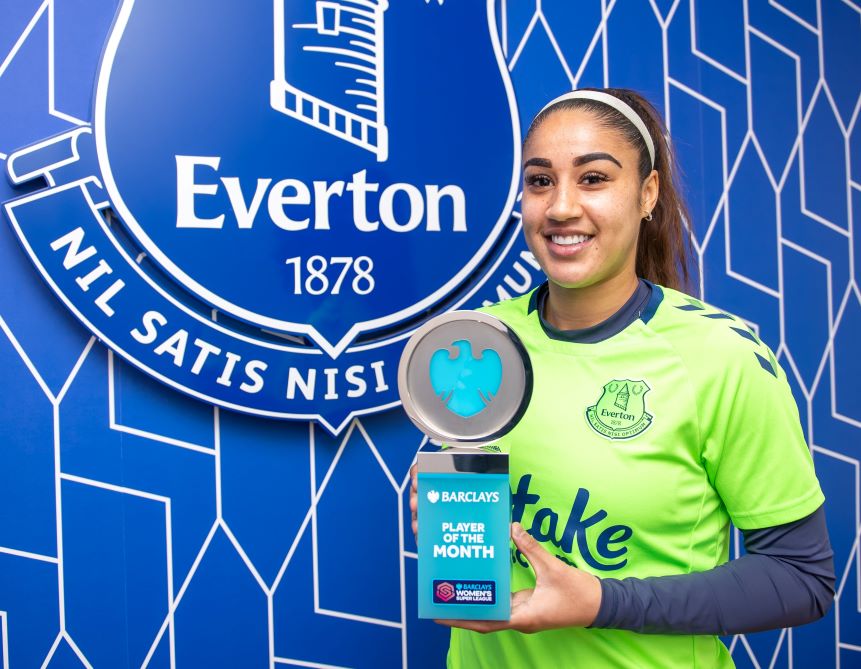 Gabby George Player of the Month