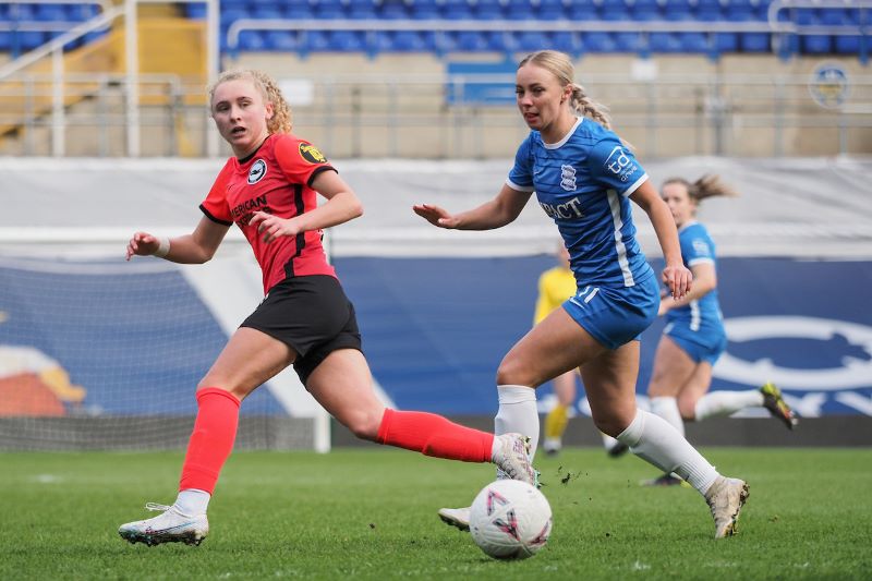 Birmingham City v Brighton - Womens FA Cup - St Andrews Stadium