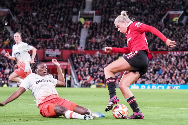 Manchester United v West Ham - Barclays FA Womens Super League - Old Trafford