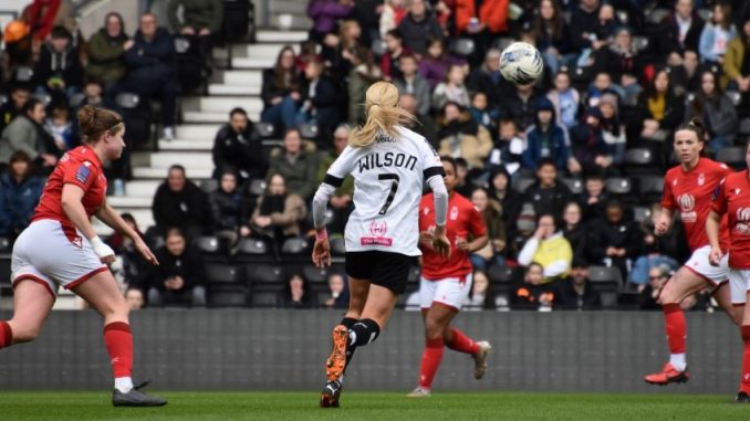Over 5,000 saw Nottingham Forest win the Terri Lee Photography pride park