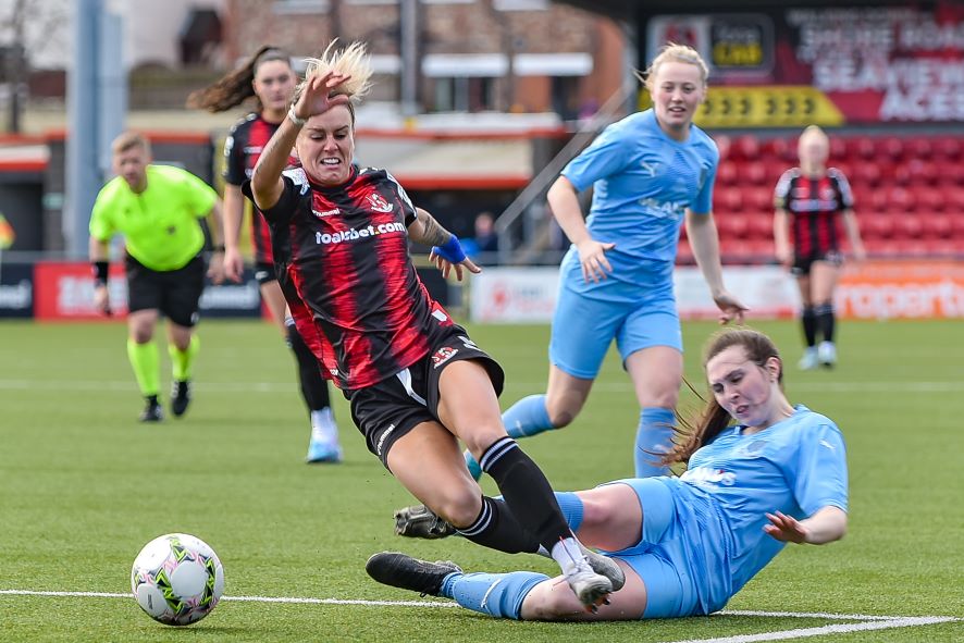 Four hat-tricks as NIFL Sports Direct Women's Premiership returns - SheKicks