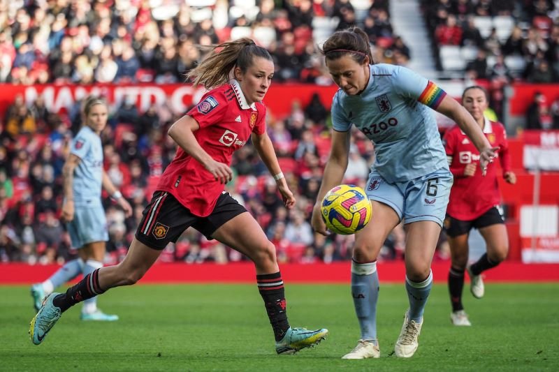 Manchester United v Aston Villa - Barclays FA Womens Super League - Old Trafford