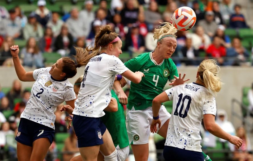 Irlanda v Estados UnidosAUSTIN, TEXAS - 