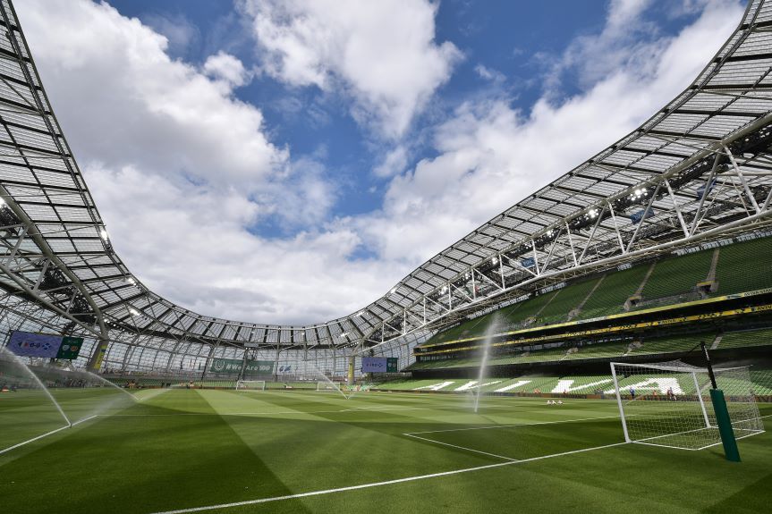 Debut en el Aviva Stadium de la República de Irlanda Femenina