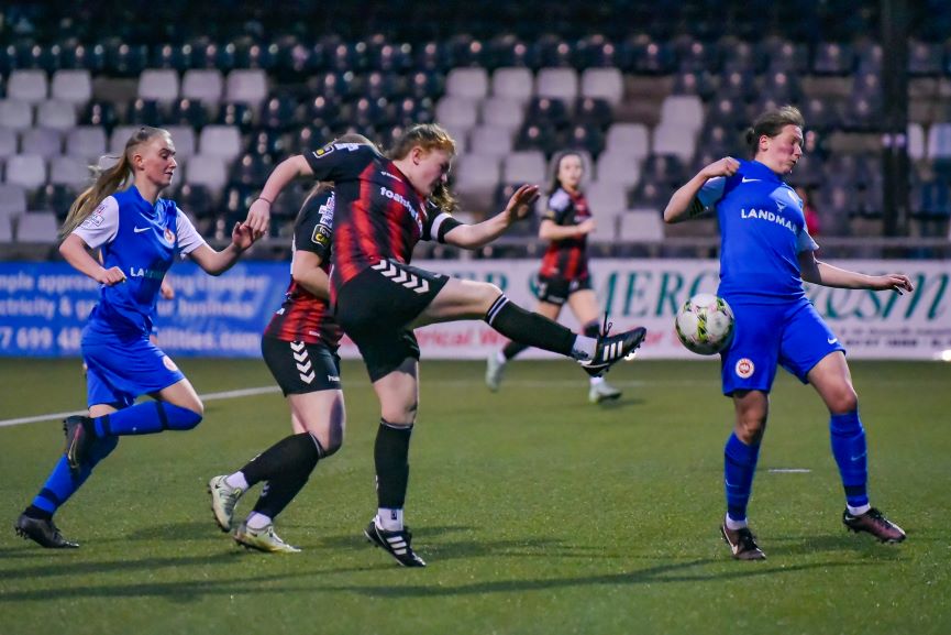 Crusaders Strikers 4-0 Larne Ladies