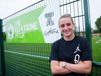 Ella Toone unveils new pitch funded by the Premier League, The FA and Government's Football Foundation, named in her honour to inspire future generations