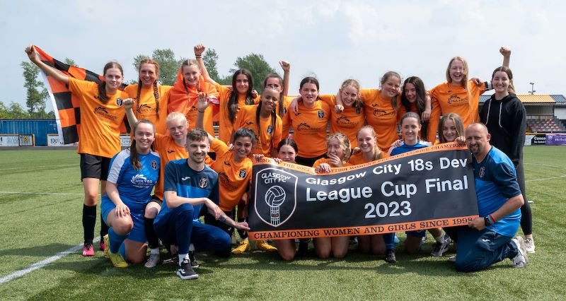 Glasgow City 18s dev team won the FirstPoint USA West cup