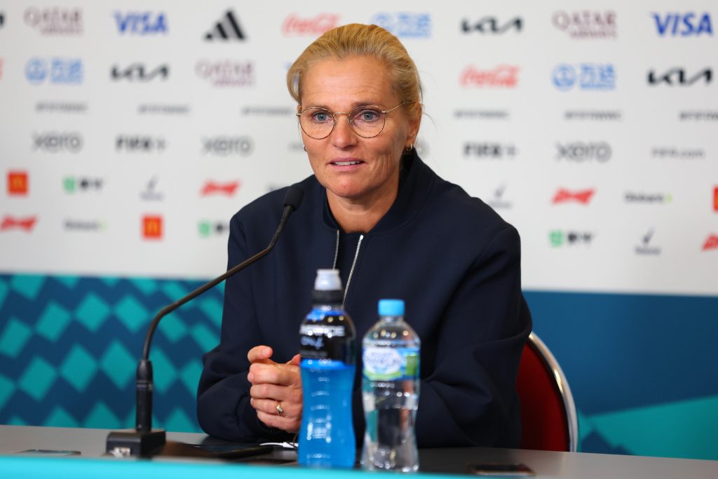 Sarina Wiegman's England have dropped in the Women's World Rankings