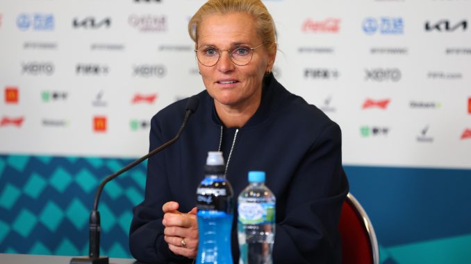 Sarina Wiegman's England have dropped in the Women's World Rankings
