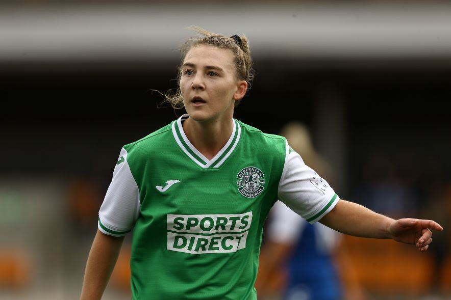 Hibs' new signing, Naomi Powell