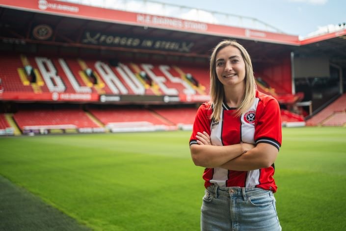 Sheffield United's Maddy Cusack