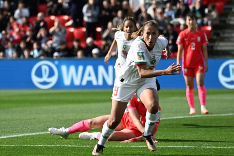 2023 Women's World Cup Group H football match between South Korea and Morocco 