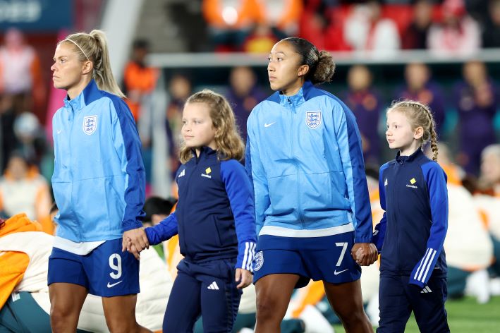 PFA award winners, Rachel Daly and Lauren James