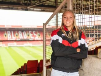 Sheffield United's new signing, Olivia Page