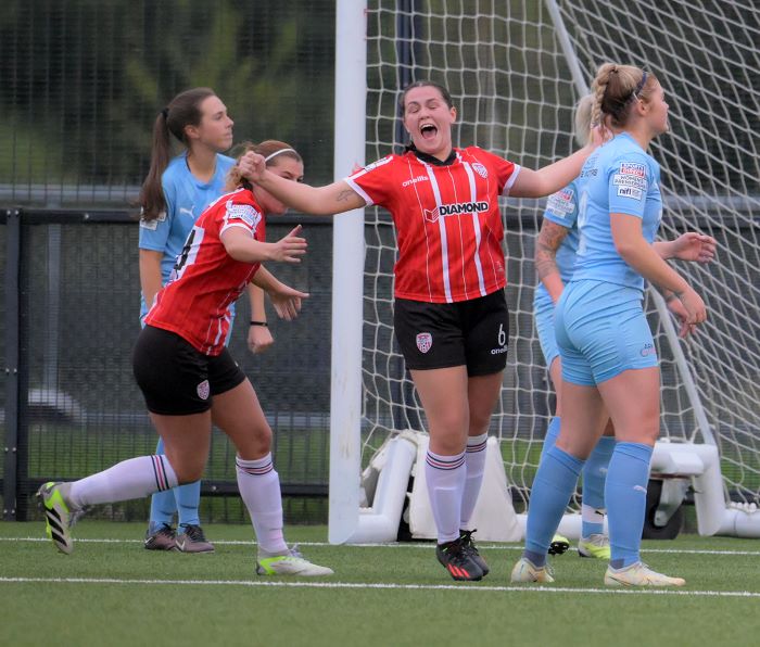 Derry City claim first points in Sports Direct Women's Premiership