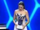 Barcelona's Spanish forward Alexia Putellas is awarded women's player of the year
