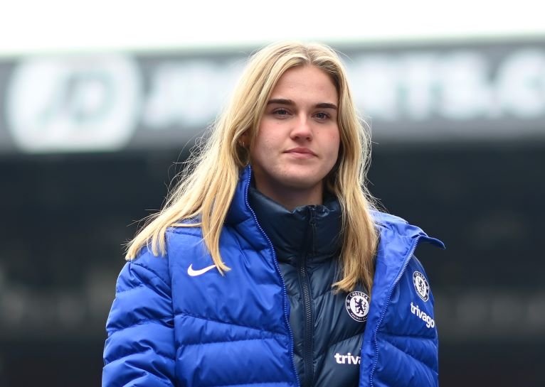 Chelsea v Arsenal - FA Women's Continental Tyres League Cup Final LONDON, ENGLAND - MARCH 05: Emily Orman of Chelsea