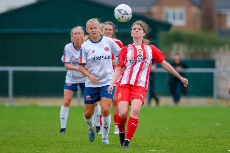 Stourbridge's first-ever FAWNL Northern Premier win came at Fylde.