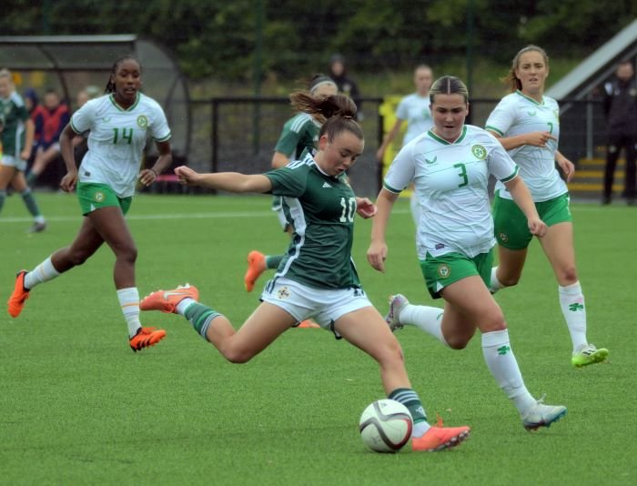 Northern Ireland WU19s beat their Republic of Ireland counterparts
