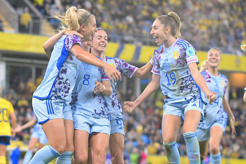 Dramatic wins for Belgium, Denmark and Spain in UEFA Women’s Nations