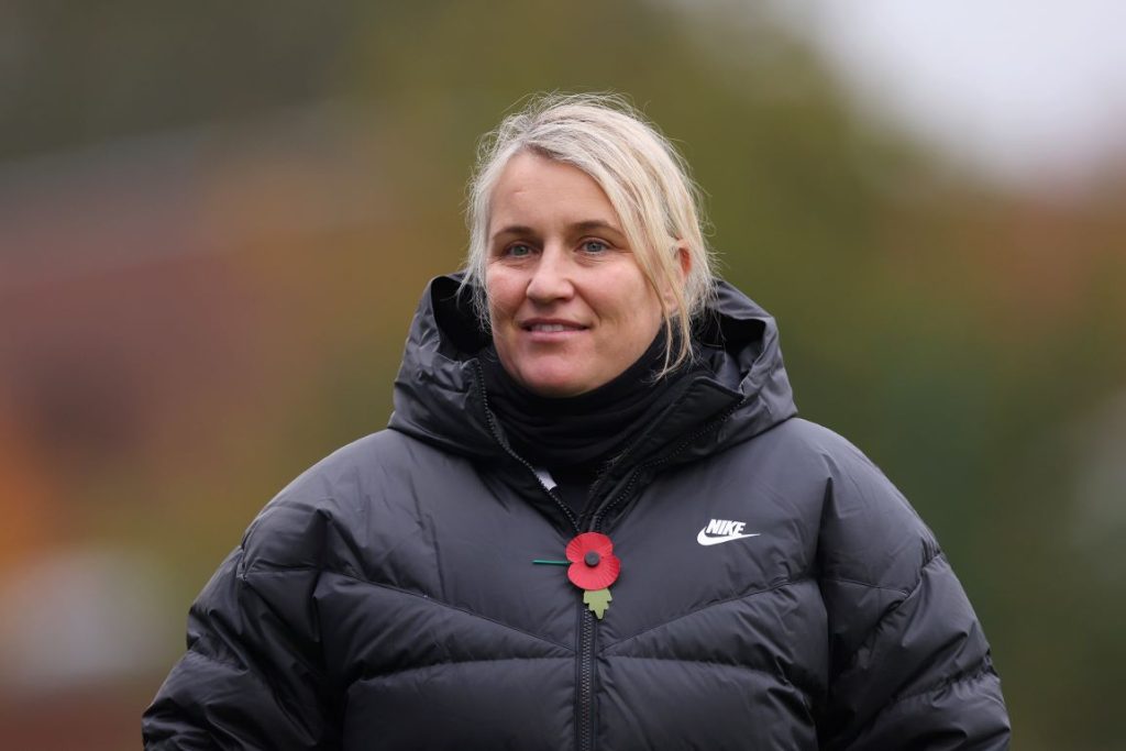 Emma Hayes USWNT head coach working on Bend It Like Beckham project