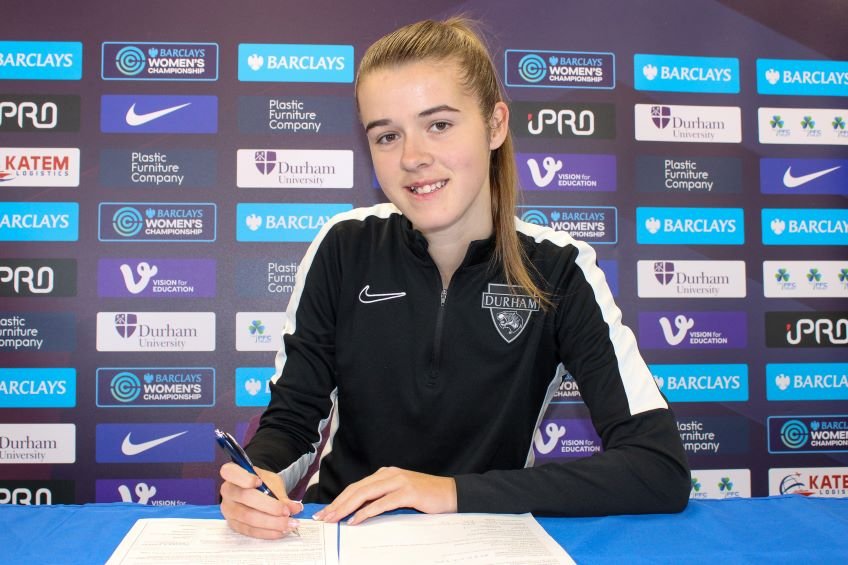 Ella Wilson signs foirst pro deal with Durham