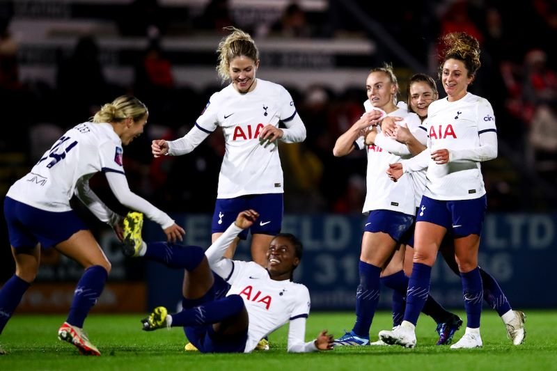 FA Womens League Cup - Arsenal v Tottenham - Mangata Pay UK Stadium Meadow Park