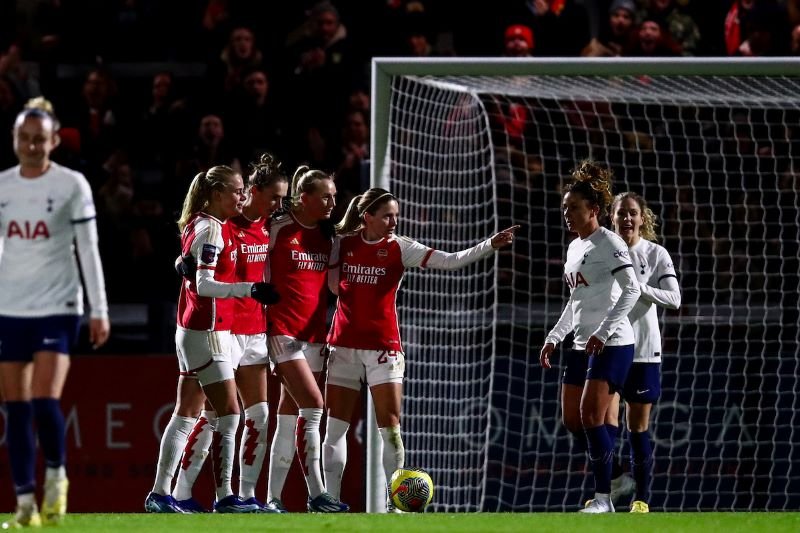 FA Womens League Cup - Arsenal v Tottenham - Mangata Pay UK Stadium Meadow Park