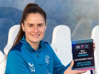 Rio Hardy won SWPL Player of the Month award