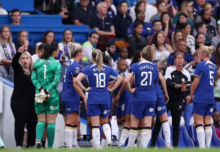 Chelsea are in Barclays Women's Super League action at Stamford Bridge